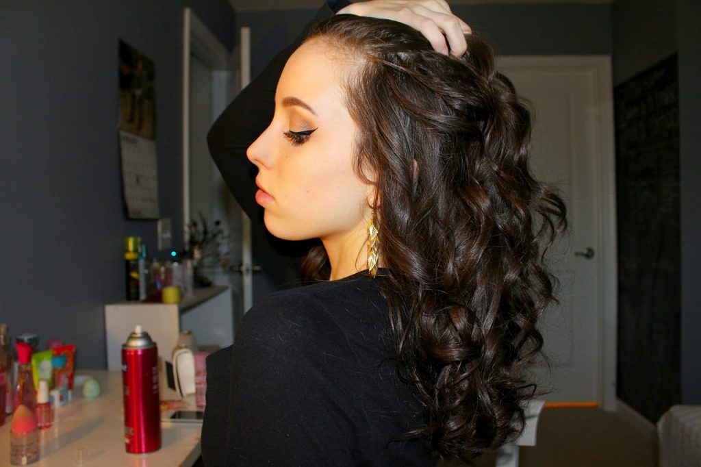 curly hair