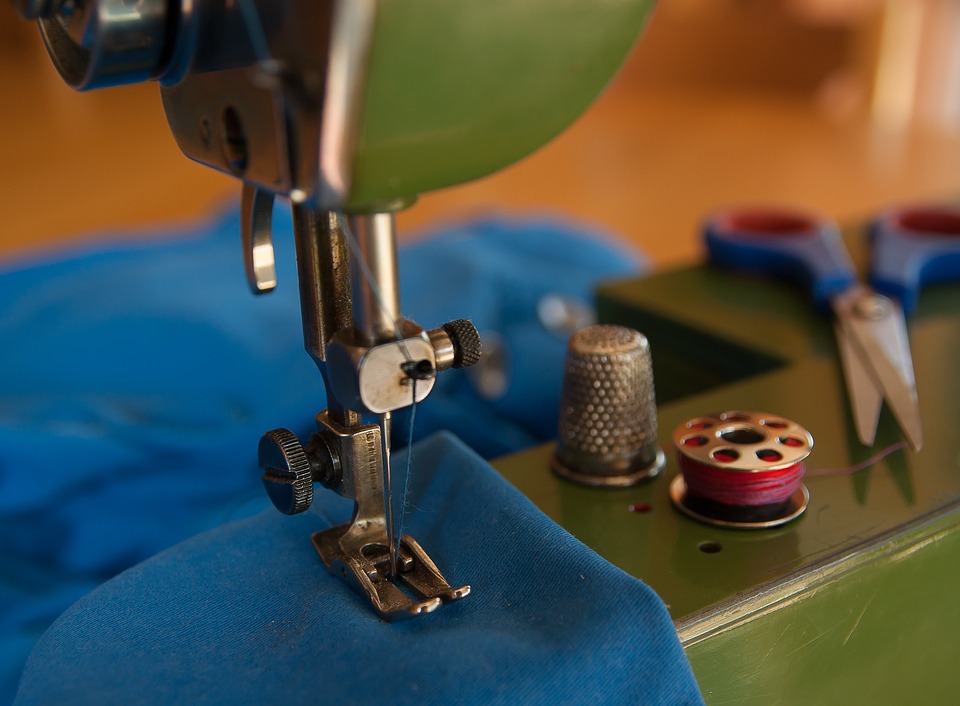 sewing cloth